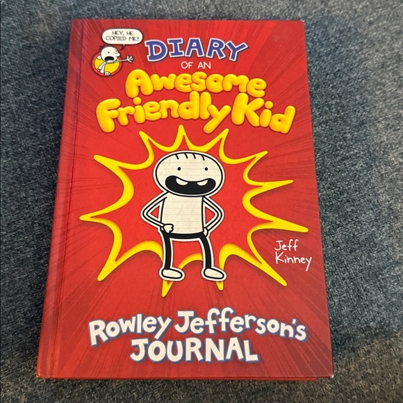 Diary of an Awesome Friendly Kid by Jeff Kinny Hardcover book - Picture 1 of 3